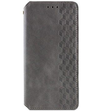 Чохол-книжка Rubic Leather для Samsung Galaxy A55 Grey 666-02908 фото