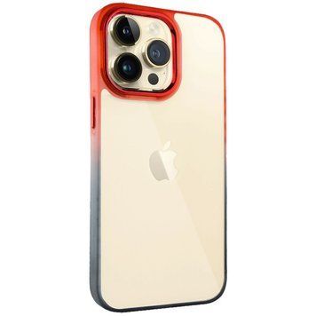 Чехол TPU+PC Fresh sip series для Apple iPhone 13 Pro (6.1") Черный / Красный 777-06715 фото