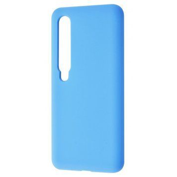 Чехол WAVE Full Silicone Cover для Xiaomi Mi 10/Mi 10 Pro Blue 656-07366 фото