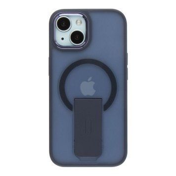Чехол TPU+PC FlexGuard Magnetic Ring Stand для iPhone 13 Blue 757-00429 фото