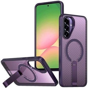 Чехол TPU Breeze with MagSafe stand для Samsung Galaxy A56 5G Purple 777-08719 фото
