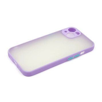 Силиконовый чехол с закрытой камерой Avenger Totu для iPhone 13 Purple 208-00704 фото