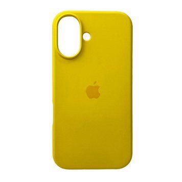 Силіконовий чохол для iPhone 16 Sunny Yellow 666-01190 фото