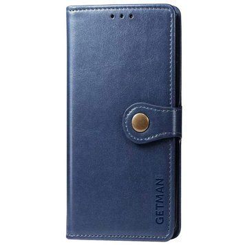 Шкіряний чохол-книжка GETMAN Gallant (PU) для Samsung Galaxy A07 Синій 555-02583 фото