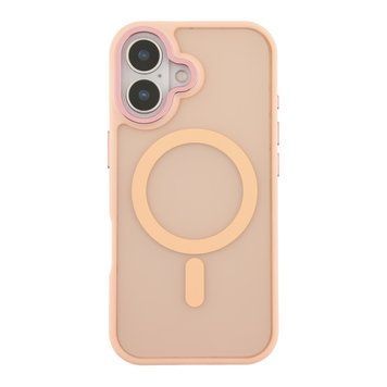 Чохол TPU+PC Goldencis Matte with MagSafe для iPhone 17 Pink 2020000496717 фото