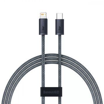 Кабель Baseus Dynamic Series Fast Charging Data Cable Type-C to iP 20W 1m Slate Gray CALD000016 фото