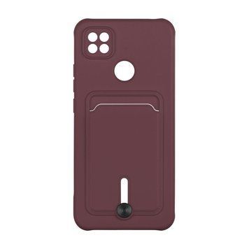 Чохол Colorfull Pocket Card для Xiaomi Redmi 9C / 10A Maroon 208-03390 фото