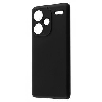 Силиконовый чехол 0.5 mm Black Matt Xiaomi Redmi Note 13 Pro+ 208-04692 фото