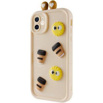 Чохол TPU Toys Case with Ears для Apple iPhone 12 (6.1") Sand 208-05397 фото