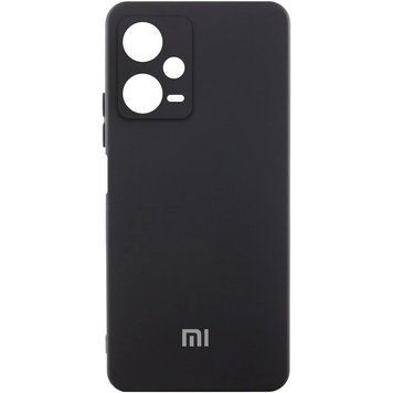 Чехол Silicone Cover Lakshmi Full Camera для Xiaomi Redmi Note 12 Pro 5G Черный 555-02138 фото