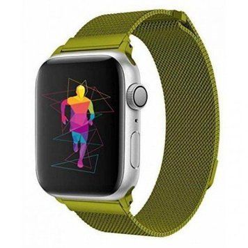Миланская петля для Apple Watch 42/44/45/49 мм Оливковый 212-00019 фото