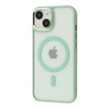 Чехол WAVE Ardor Case with Magnetic Ring для iPhone 15 Light green 656-05480 фото