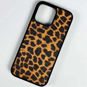Шкіряна накладка Leopard Leather Magnetic для iPhone Xr Color №3 207-00292 фото