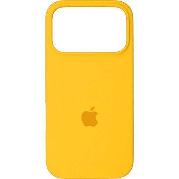 Силиконовый чехол для Apple iPhone 17 Pro Max Canary-Yellow 208-06575 фото