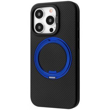 Чехол Proove Reinforce Case with Magnetic Ring iPhone 13 Pro Blue 656-05040 фото