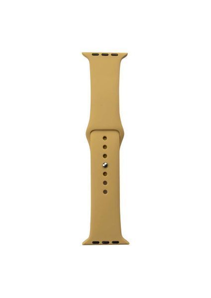 Силіконовий ремінець для Apple Watch 42/44/45/49 мм Gold 212-00664 фото