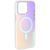 Чехол TPU Lunar Glow (MagFit) для Apple iPhone 15 (6.1") Silver White 214-03543 фото