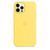 Силиконовый чехол для iPhone 12 Pro Max Canary Yellow 208-00351 фото