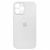 Силиконовый чехол с закрытой камерой для iPhone 12 Pro Max White 208-01161 фото