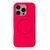 Чехол Glow Silicone Case with Magsafe для iPhone 16 Pro Max Hot pink 214-03965 фото