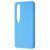 Чехол WAVE Full Silicone Cover для Xiaomi Mi 10/Mi 10 Pro Blue 656-07366 фото