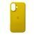 Силиконовый чехол для iPhone 16 Sunny Yellow 666-01190 фото