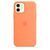 Силиконовый чехол для iPhone 12/12 Pro Papaya 208-00452 фото