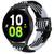 Ремінець Универс 22mm Elastic Adjustment для Samsung/Amazfit/Huawei Black/White 212-02729 фото
