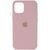 Чехол Silicone Case Full Protective для Apple iPhone 13 mini (5.4") Pink Sand 208-05909 фото