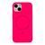 Чехол Glow Silicone Case with Magsafe для iPhone 13 Hot pink 214-03865 фото