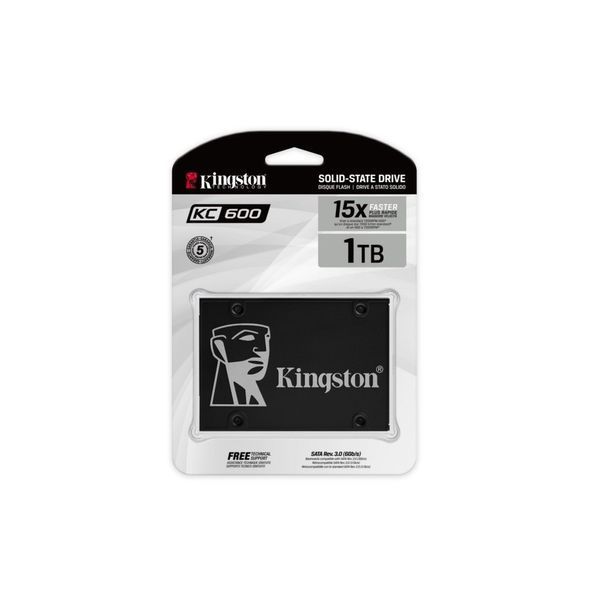 Накопитель SSD Kingston KC600 1024GB 2.5" SATAIII SKC600/1024G фото