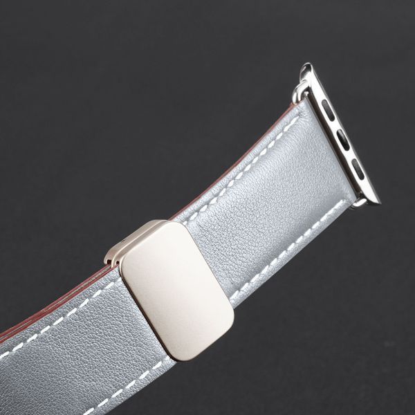 Ремінець Dux Ducis Genuine Leather для Apple Watch 42(ser.1-3)/44/45/46/49mm Grey 212-01797 фото