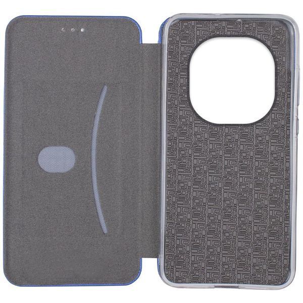 Шкіряний чохол-книжка Classy для Xiaomi Redmi Note 14 Pro 4G Blue 777-05299 фото