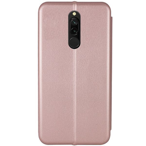 Шкіряний чохол-книжка Classy для Xiaomi Redmi 8 Rose Gold 777-06008 фото
