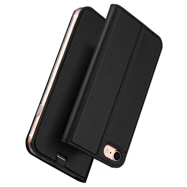 Чехол-книжка Dux Ducis с карманом для визиток для iPhone 7 / 8 / SE Black 208-04885 фото