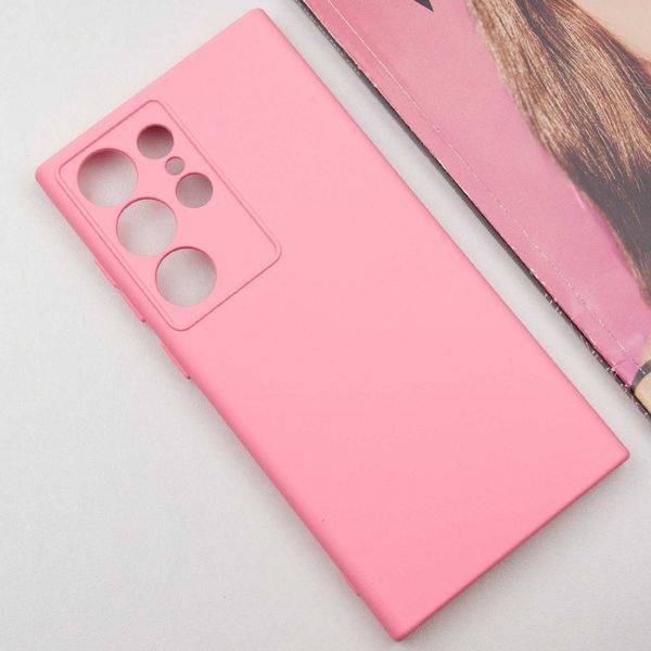 Чохол Silicone Cover Lakshmi Full Camera для Samsung Galaxy S24 Ultra Pink 777-07105 фото