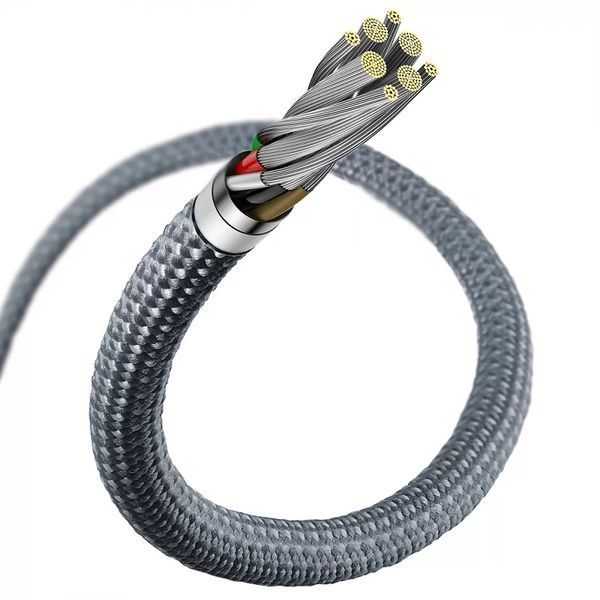 Кабель Baseus Dynamic Series Fast Charging Data Cable Type-C to iP 20W 1m Slate Gray CALD000016 фото