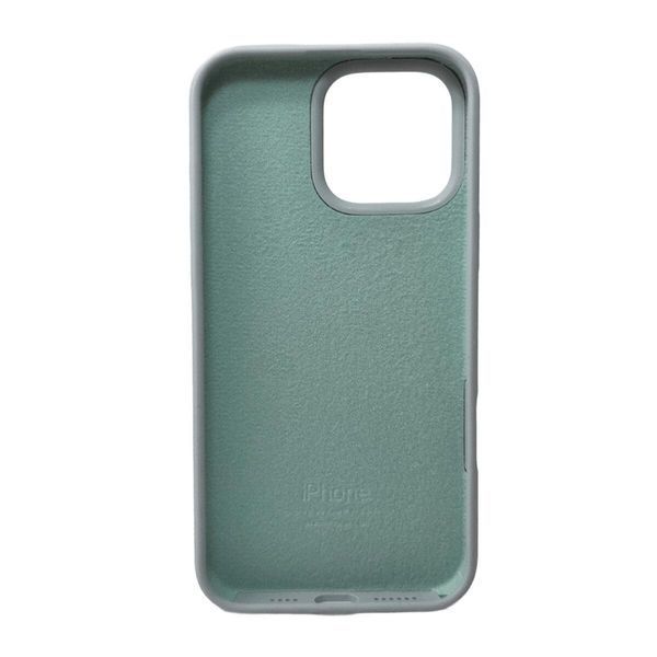 Силиконовый чехол для iPhone 16 Pro Max Sierra Blue 666-01294 фото