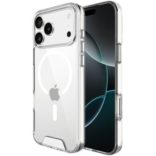 Чехол TPU Space Case with Magnetic Fit для Apple iPhone 17 Pro Max / 18 Pro Max (6.9") (6.9") Прозрачный ILSO-00000088007-1 фото