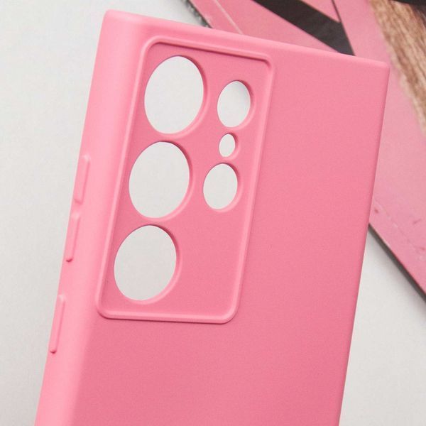 Чохол Silicone Cover Lakshmi Full Camera для Samsung Galaxy S24 Ultra Pink 777-07105 фото