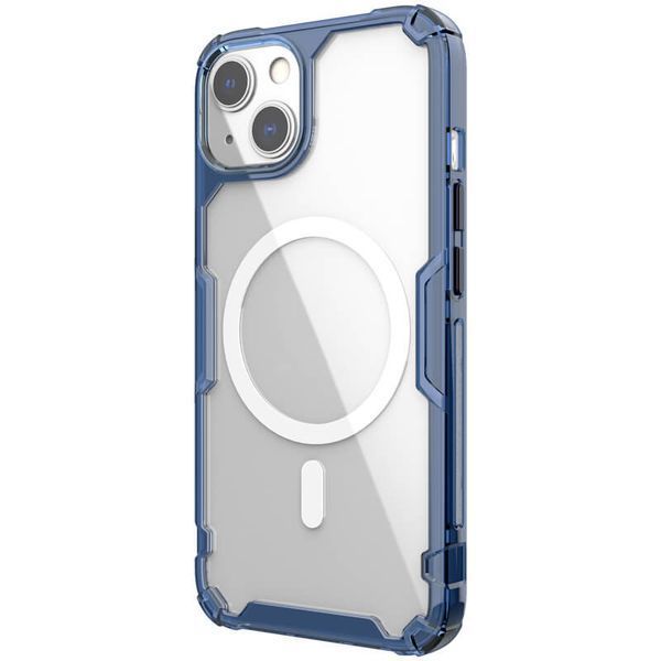 TPU чехол Nillkin Nature Pro Magnetic для Apple iPhone 15 Plus (6.7") Blue 777-08014 фото