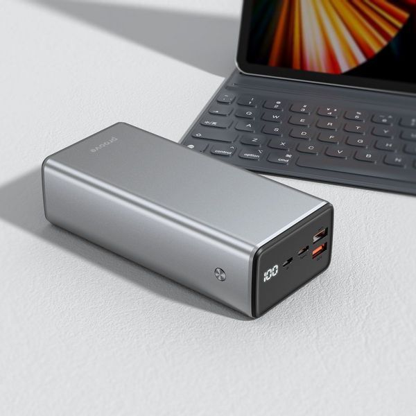 Power Bank Proove Metalskin 65W 30000mAh Gray PBM365210004 фото