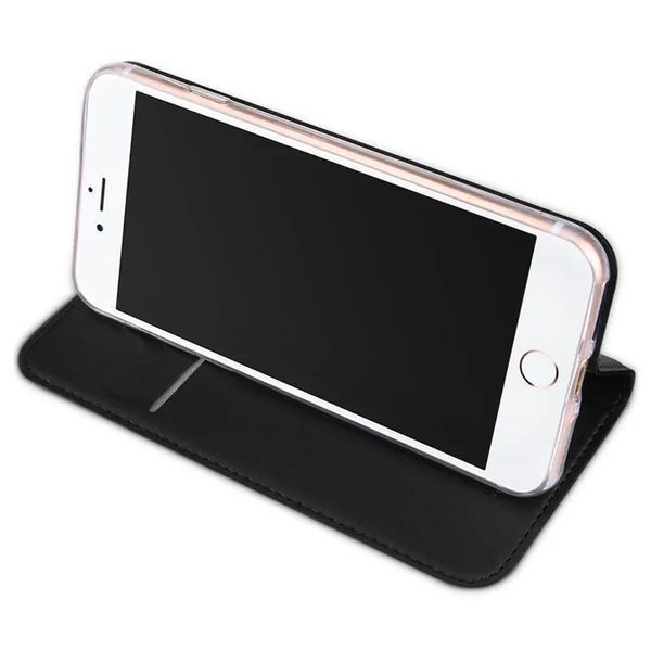 Чехол-книжка Dux Ducis с карманом для визиток для iPhone 7 / 8 / SE Black 208-04885 фото