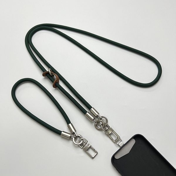 Набір шнурків 120см + 35см Dark Green 555-03236 фото