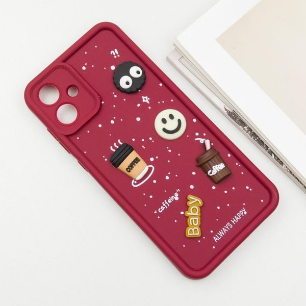 Чехол TPU Toys Case для Samsung Galaxy A05 Red/Always Happy 777-03872 фото