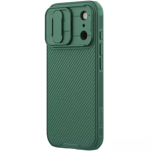 Карбонова накладка Nillkin CamShield Pro для Apple iPhone 17 Pro (6.3") Deep Green 777-08146 фото