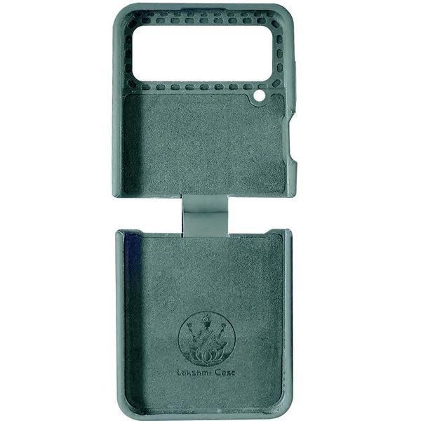 Чехол Foldables Silicone Cover Lakshmi для Samsung Galaxy Z Flip4 Cyprus Green 555-03145 фото