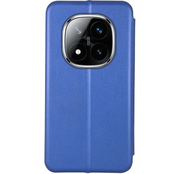 Шкіряний чохол-книжка Classy для Xiaomi Redmi Note 14 Pro 4G Blue 777-05299 фото