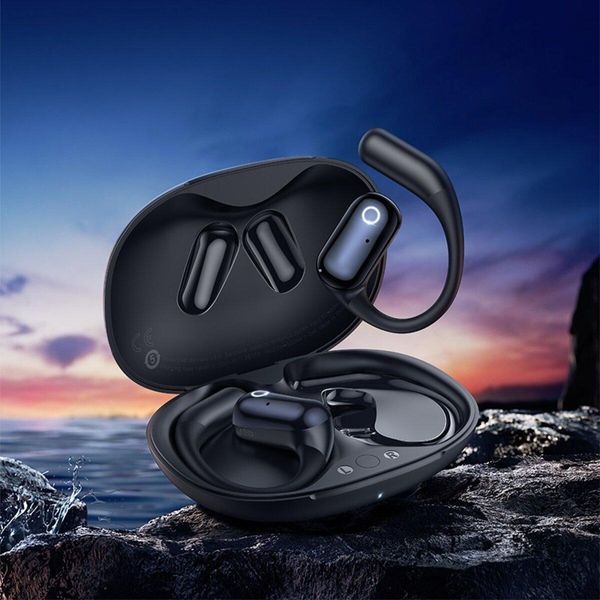 Беспроводные наушники HOCO EA6 Melody open true wireless BT headset Black 656-01613 фото