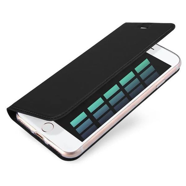 Чехол-книжка Dux Ducis с карманом для визиток для iPhone 7 / 8 / SE Black 208-04885 фото
